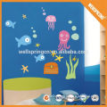 Promotional gift wholesale custom size 3d fish wall stickers home decor